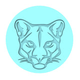 Bobcat Cookie Cutter | Stamp | Stencil #1 Animals & Dinosaurs Cookie Cutter Lady MINI - 2 Inches (5cm) Debosser ONLY