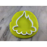 Bonfire Cookie Cutter Outline - Miscellaneous