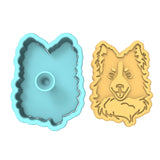 Border Collie Cookie Cutter | Stamp | Stencil #1 Animals & Dinosaurs Cookie Cutter Lady