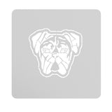 Boxer Cookie Cutter | Stamp | Stencil #1 Animals & Dinosaurs Cookie Cutter Lady MINI - 2 Inches (5cm) Stencil ONLY