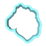 Bronco Cookie Cutter | Stamp | Stencil #1 Animals & Dinosaurs Cookie Cutter Lady MINI - 2 Inches (5cm) Cookie Cutter ONLY (Outline)