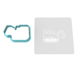 Bulldozer Hearts Cookie Cutter | Stamp | Stencil #1 Comic Book / Vehicles Cookie Cutter Lady 2 Inch Small Cupcake Cutter Only Yes
