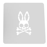 Bunny Bones Criss Cross Cookie Cutter | Stamp | Stencil #1 Animals & Dinosaurs Cookie Cutter Lady MINI - 2 Inches (5cm) Stencil ONLY