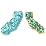 California Guns Cookie Cutter | Stamp | Stencil #1 Boys/ Army / Outdoorsman Cookie Cutter Lady 2 Inch Small Cupcake Cutter + Stamp No