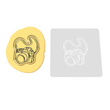 Camera Cookie Cutter | Stamp | Stencil #2