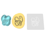 Camera Cookie Cutter | Stamp | Stencil #2