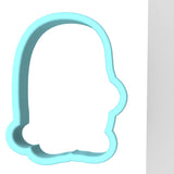 Camo USA Gnome Cookie Cutter | Stamp | Stencil #1 Animals & Dinosaurs Cookie Cutter Lady MINI - 2 Inches (5cm) Cookie Cutter ONLY (Outline)