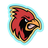 Cardinal Head Cookie Cutter | Stamp | Stencil #2 Animals & Dinosaurs Cookie Cutter Lady