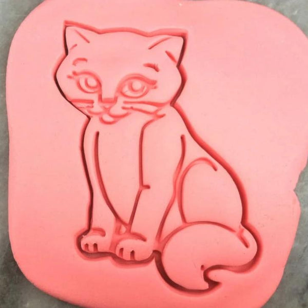 Cat Cookie Cutter Detailed