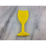 Champagne Glass Cookie Cutter Outline #1 Xmas / Winter / NYE Cookie Cutter Lady