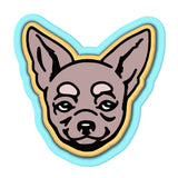 Chihuahua Cookie Cutter | Stamp | Stencil #1 Animals & Dinosaurs Cookie Cutter Lady