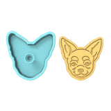 Chihuahua Cookie Cutter | Stamp | Stencil #1 Animals & Dinosaurs Cookie Cutter Lady