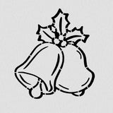 Christmas Bells Cookie Cutter | Stamp | Stencil #2