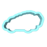 Christmas Car Cookie Cutter | Stamp | Stencil #1