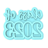 Class of 2023 Cookie Cutter | Stamp | Stencil #A Wedding / Baby / V Day Cookie Cutter Lady MINI - 2 Inches (5cm) Stamp ONLY