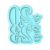 Class of 2023 Cookie Cutter | Stamp | Stencil #B Wedding / Baby / V Day Cookie Cutter Lady MINI - 2 Inches (5cm) Stamp ONLY