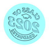 Class of 2023 Cookie Cutter | Stamp | Stencil #C Wedding / Baby / V Day Cookie Cutter Lady MINI - 2 Inches (5cm) Debosser ONLY