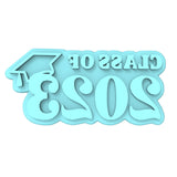 Class of 2023 Cookie Cutter | Stamp | Stencil #D Wedding / Baby / V Day Cookie Cutter Lady MINI - 2 Inches (5cm) Stamp ONLY