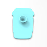 Coffee Cup Cookie Cutter | Stamp | Stencil #3 Heart Miscellaneous Cookie Cutter Lady 2 Inch Small Cupcake Stamp Only No