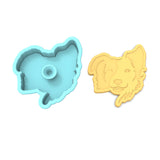 Collie Face Cookie Cutter | Stamp | Stencil #1