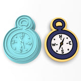 Compass Cookie Cutter | Stamp | Stencil #1