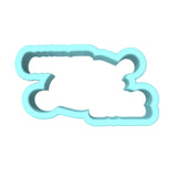 Congrats Grad Class of 2023 Cookie Cutter | Stamp | Stencil Wedding / Baby / V Day Cookie Cutter Lady MINI - 2 Inches (5cm) Cookie Cutter ONLY (Outline)