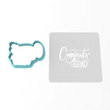 Congrats Grad Cookie Cutter | Stamp | Stencil #1
