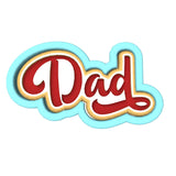 Dad Cookie Cutter | Stamp | Stencil #1A Cookie Cutter Lady