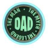 Dad Man Myth Legend Cookie Cutter | Stamp | Stencil #2V Cookie Cutter Lady