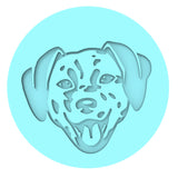 Dalmatian Cookie Cutter | Stamp | Stencil #1 Animals & Dinosaurs Cookie Cutter Lady MINI - 2 Inches (5cm) Debosser ONLY