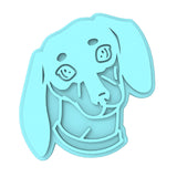 Dashund Cookie Cutter | Stamp | Stencil #1 Animals & Dinosaurs Cookie Cutter Lady MINI - 2 Inches (5cm) Stamp ONLY