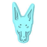 Doberman Pinscher Cookie Cutter | Stamp | Stencil #1 Animals & Dinosaurs Cookie Cutter Lady MINI - 2 Inches (5cm) Stamp ONLY
