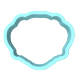 Dog Face Cookie Cutter | Stamp | Stencil #A Animals & Dinosaurs Cookie Cutter Lady MINI - 2 Inches (5cm) Cookie Cutter ONLY (Outline)