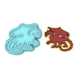 Dragon Cookie Cutter | Stamp | Stencil #2