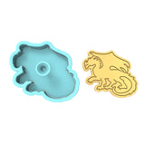 Dragon Cookie Cutter | Stamp | Stencil #2