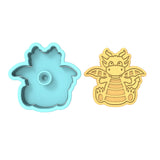 Dragon Cookie Cutter | Stamp | Stencil #3