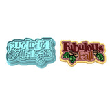 Fabulous Fall Cookie Cutter | Stamp | Stencil #1