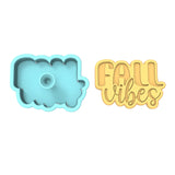 Fall Vibes Cookie Cutter | Stamp | Stencil #1