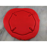 Firefighter Emblem Shield Cookie Cutter Outline #1 Boys/ Army / Outdoorsman Cookie Cutter Lady