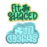 Fit Shaced Cookie Cutter | Stamp | Stencil #1 Cookie Cutter Lady MINI - 2 Inches (5cm) **BUNDLE** Cutter + Stamp