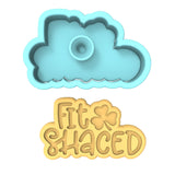 Fit Shaced Cookie Cutter | Stamp | Stencil #1 Cookie Cutter Lady
