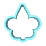Fleur De Lis Cookie Cutter | Stamp | Stencil #1 Boys/ Army / Outdoorsman Cookie Cutter Lady MINI - 2 Inches (5cm) Cookie Cutter ONLY (Outline)