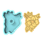 Flower Cookie Cutter | Stamp | Stencil #1 Animals & Dinosaurs Cookie Cutter Lady