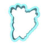 Flower Cookie Cutter | Stamp | Stencil #1 Animals & Dinosaurs Cookie Cutter Lady MINI - 2 Inches (5cm) Cookie Cutter ONLY (Outline)