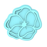 Flower Cookie Cutter | Stamp | Stencil #2 Animals & Dinosaurs Cookie Cutter Lady MINI - 2 Inches (5cm) Stamp ONLY