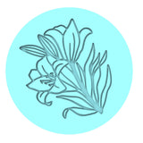 Flower Cookie Cutter | Stamp | Stencil #6 Animals & Dinosaurs Cookie Cutter Lady MINI - 2 Inches (5cm) Debosser ONLY