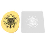 Freedom and Fireworks Cookie Cutter | Stamp | Stencil #1