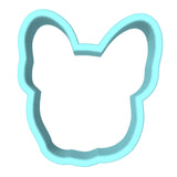 French Bulldog Cookie Cutter | Stamp | Stencil #1 Animals & Dinosaurs Cookie Cutter Lady MINI - 2 Inches (5cm) Cookie Cutter ONLY (Outline)