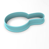 Frying Pan Cookie Cutter | Stamp | Stencil #1