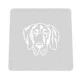 Great Dane Cookie Cutter | Stamp | Stencil #1 Animals & Dinosaurs Cookie Cutter Lady MINI - 2 Inches (5cm) Stencil ONLY